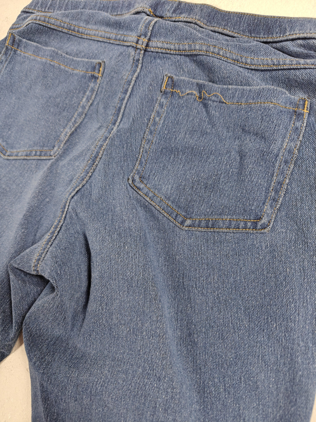 Women HUE Jeggings Blue Size Small