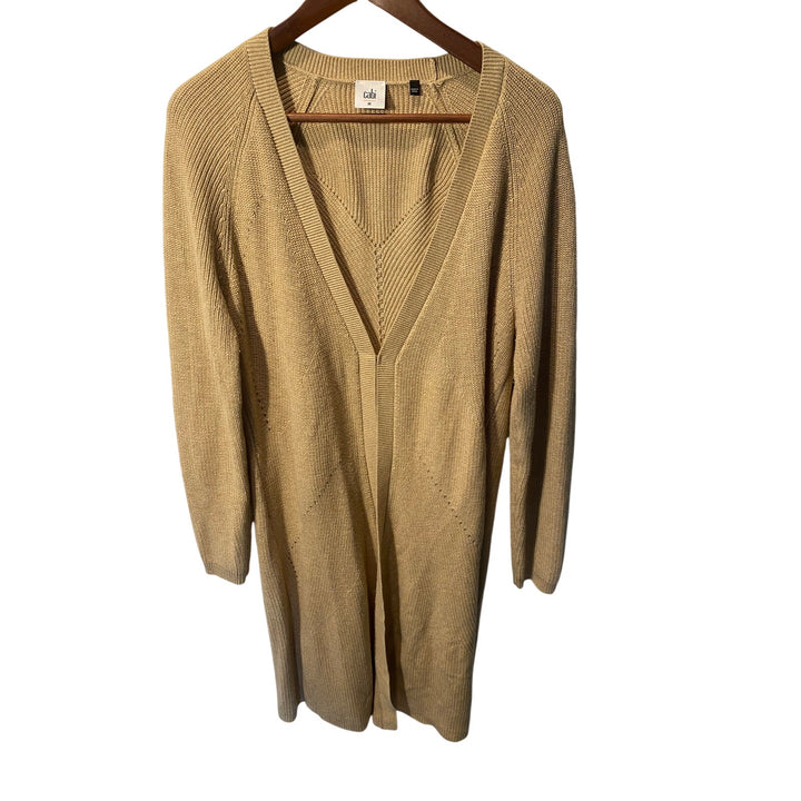 Cabi Long Sweater Coat Women's Size M