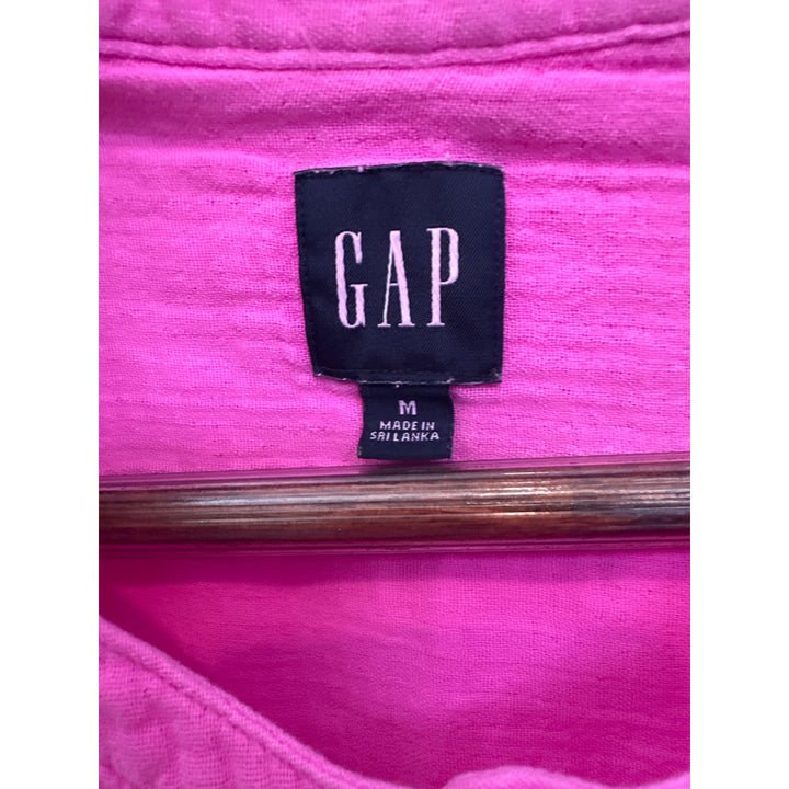 Women’s Gap Barbie Pink Boxy Crinkle Top Size M