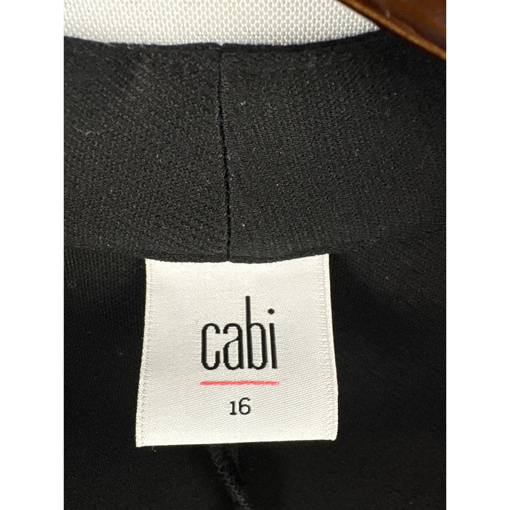 Women’s Cabi Large Black Blazer w/ Button Closure