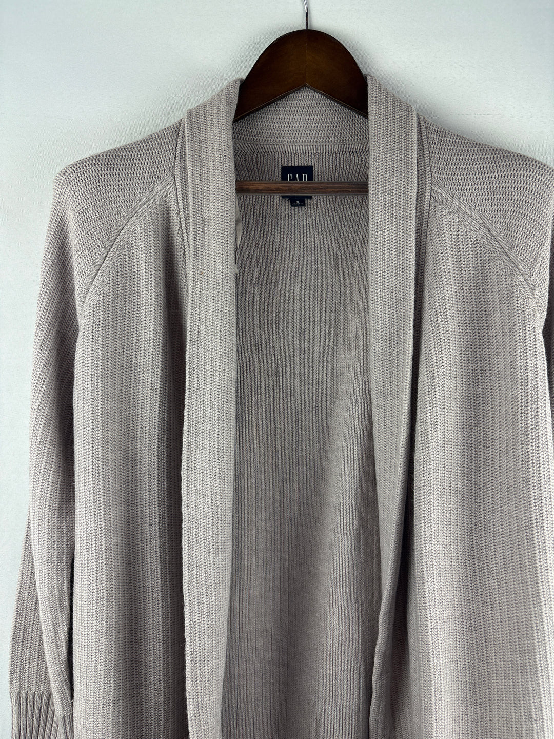 Women’s GAP Small Mauvish Gray Knit Cardigan