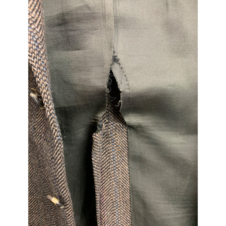 Men’s Cricketeer Brown Pattern Blazer Size L