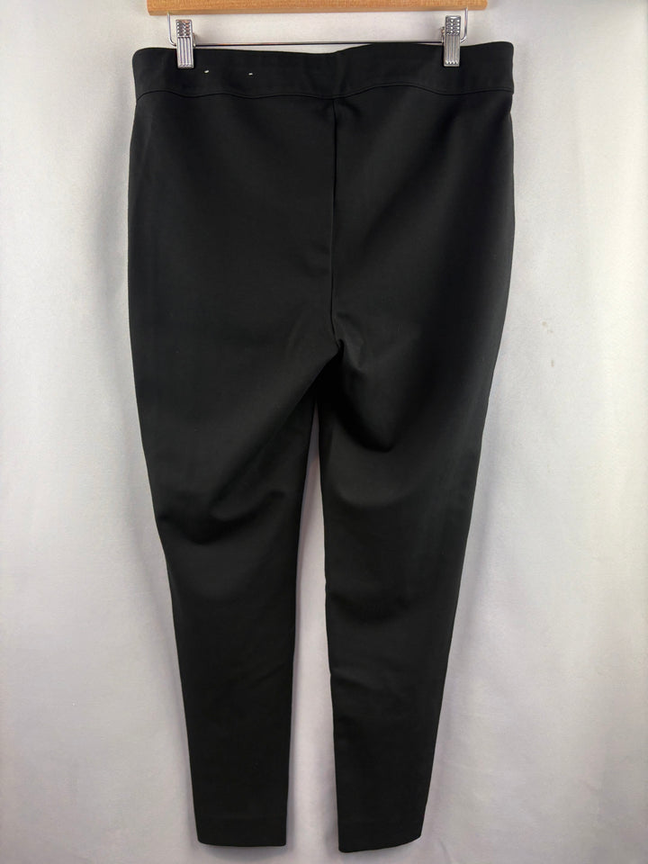 Women’s Chico’s Size 12 Black Jeggings w/ Stud Details