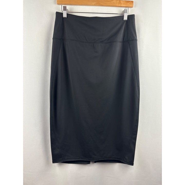 Women’s The Gym People XL Black Spandex Pencil Skirt