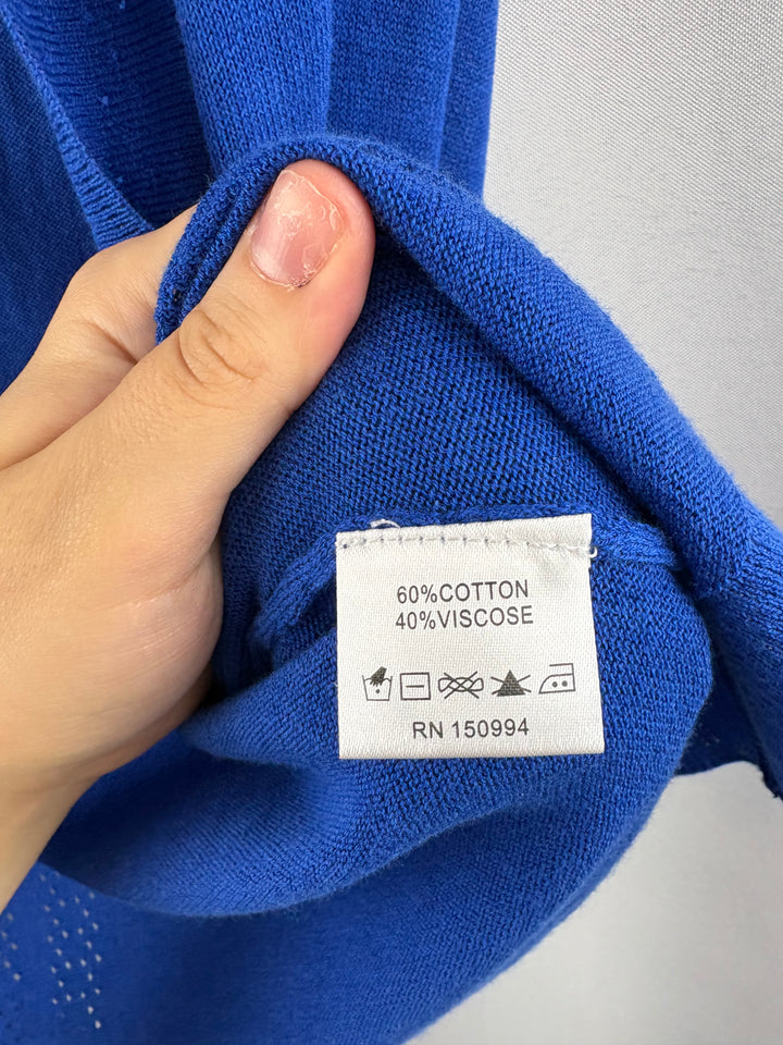 Women’s Belldini Large Bright Blue Cardigan