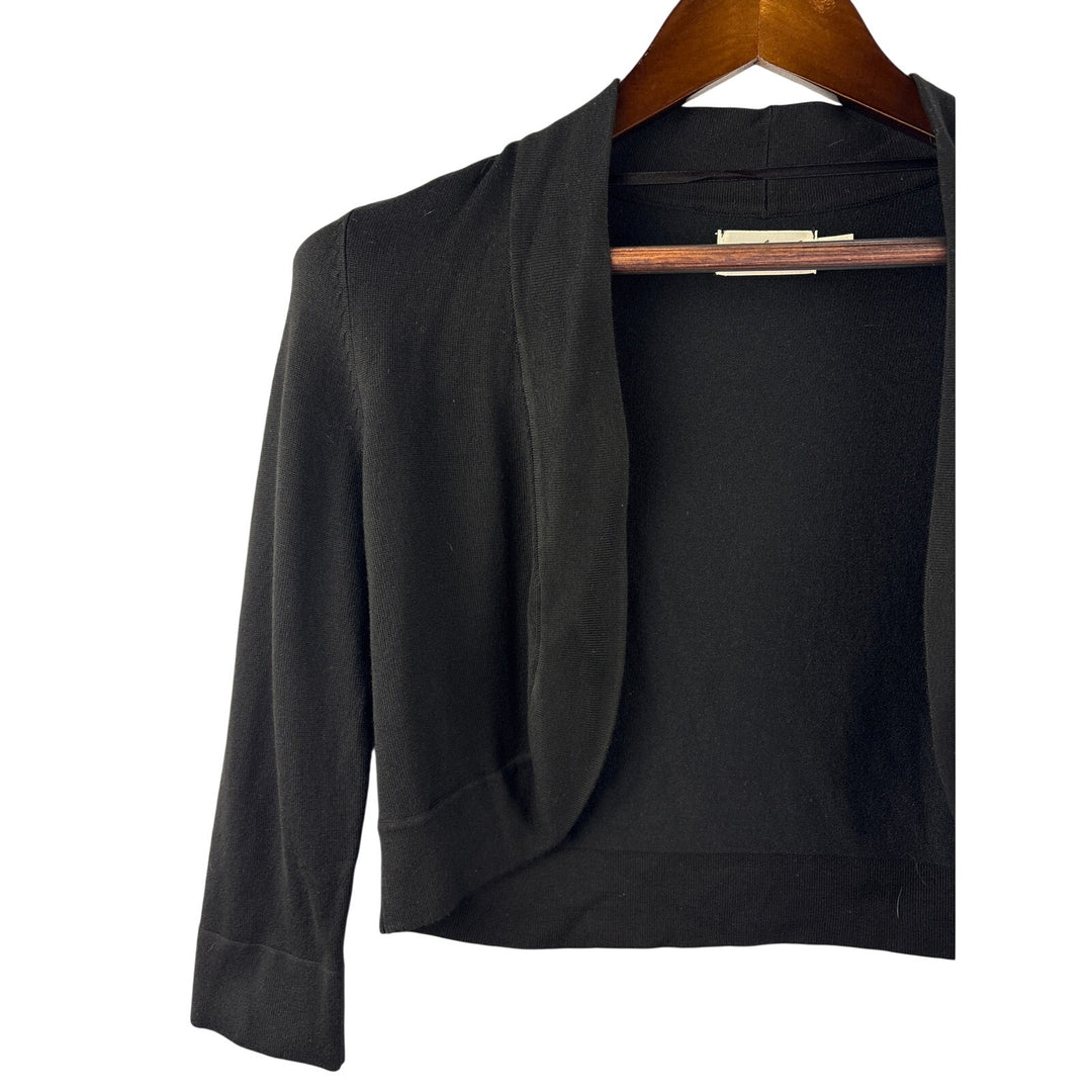 Women’s Eliza J Small Black Cropped Sweater