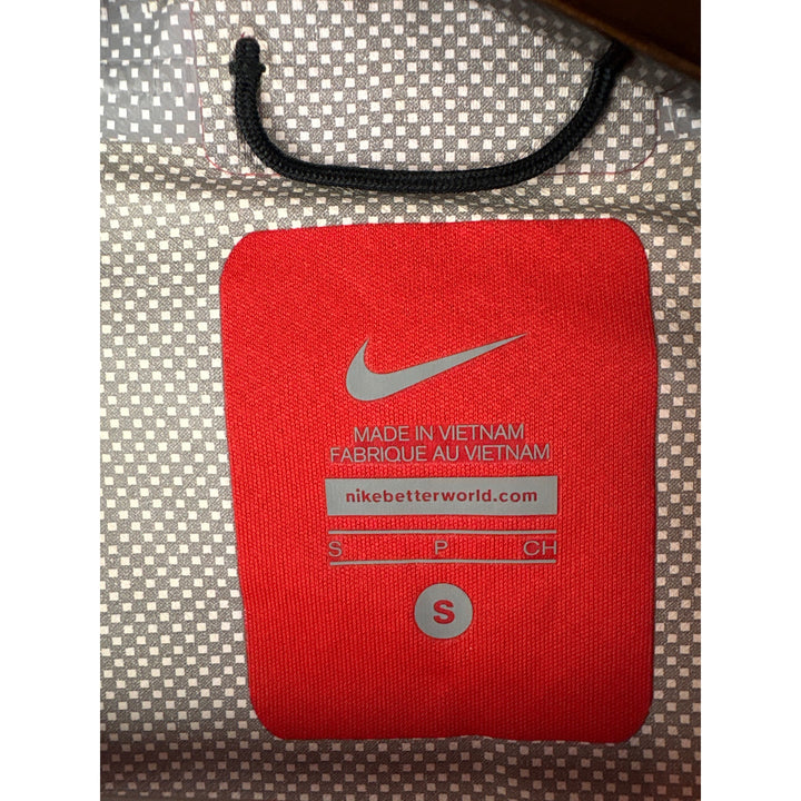 Women’s Nike Small Bright Red Hooded Windbreaker