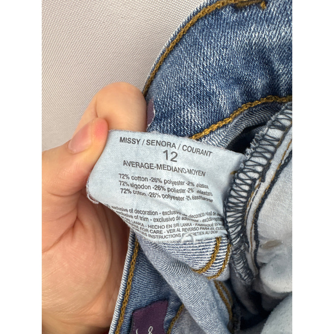 Women’s Gloria Vanderbilt Size 12 Light Blue Skinny Jeans