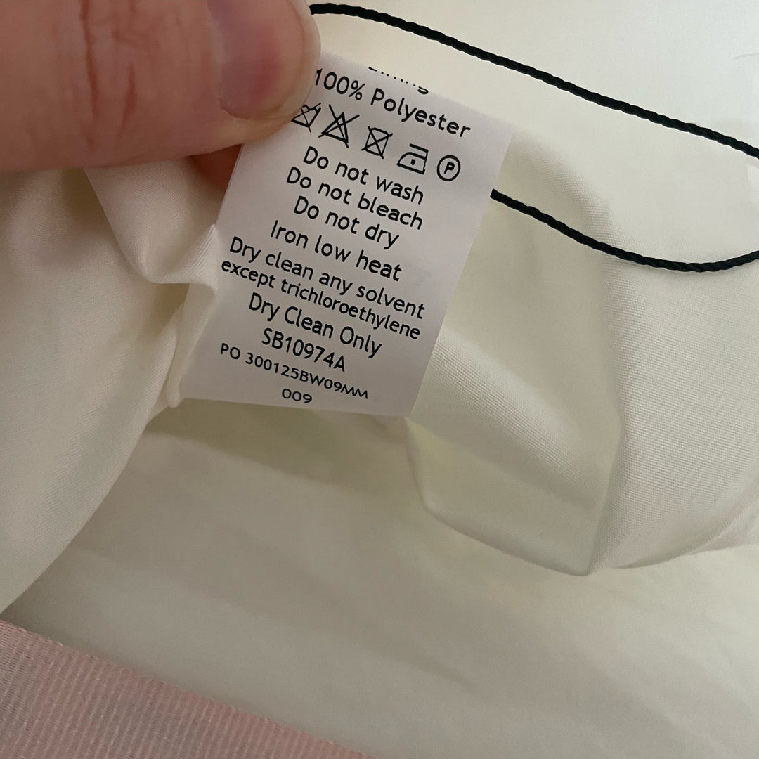 House of CB White Coquette Babydoll Milkmaid Cottage Flutter Sleeve Medium NWT