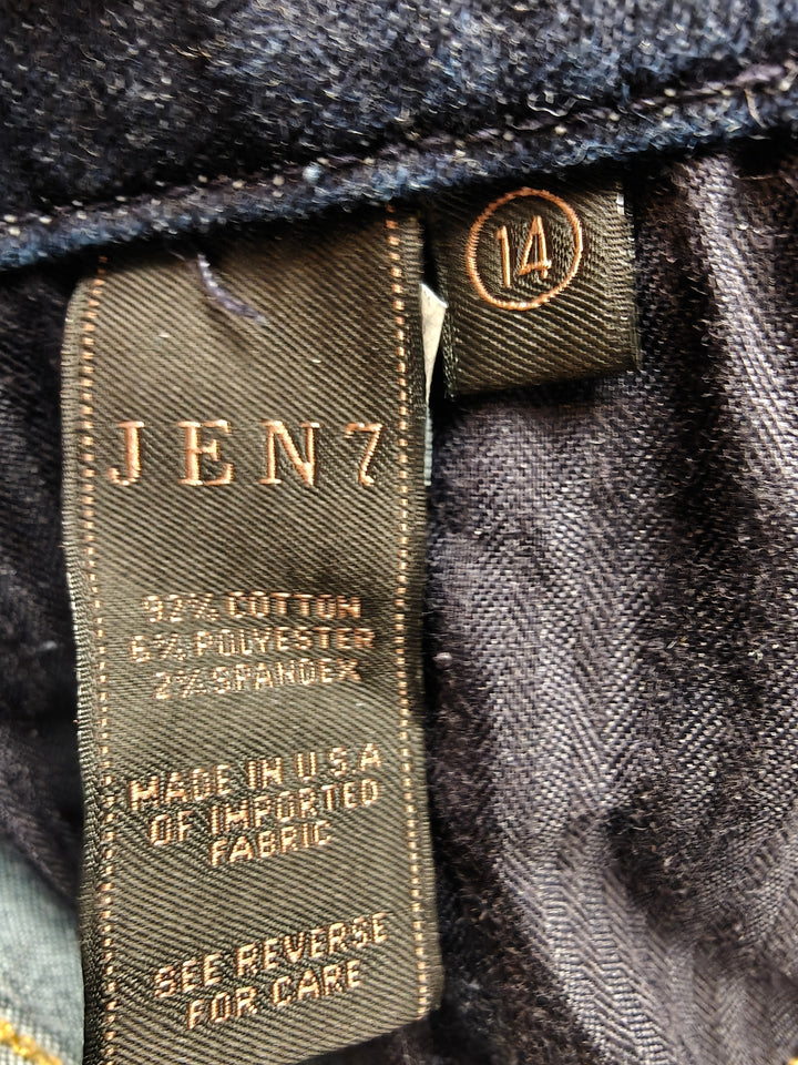 7 For All Mankind JEN7 Slim Bootcut Jeans Women&