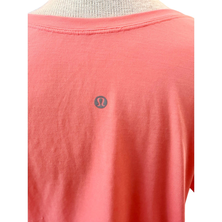 Lululemon Pink V-Neck T-Shirt No Size Shown