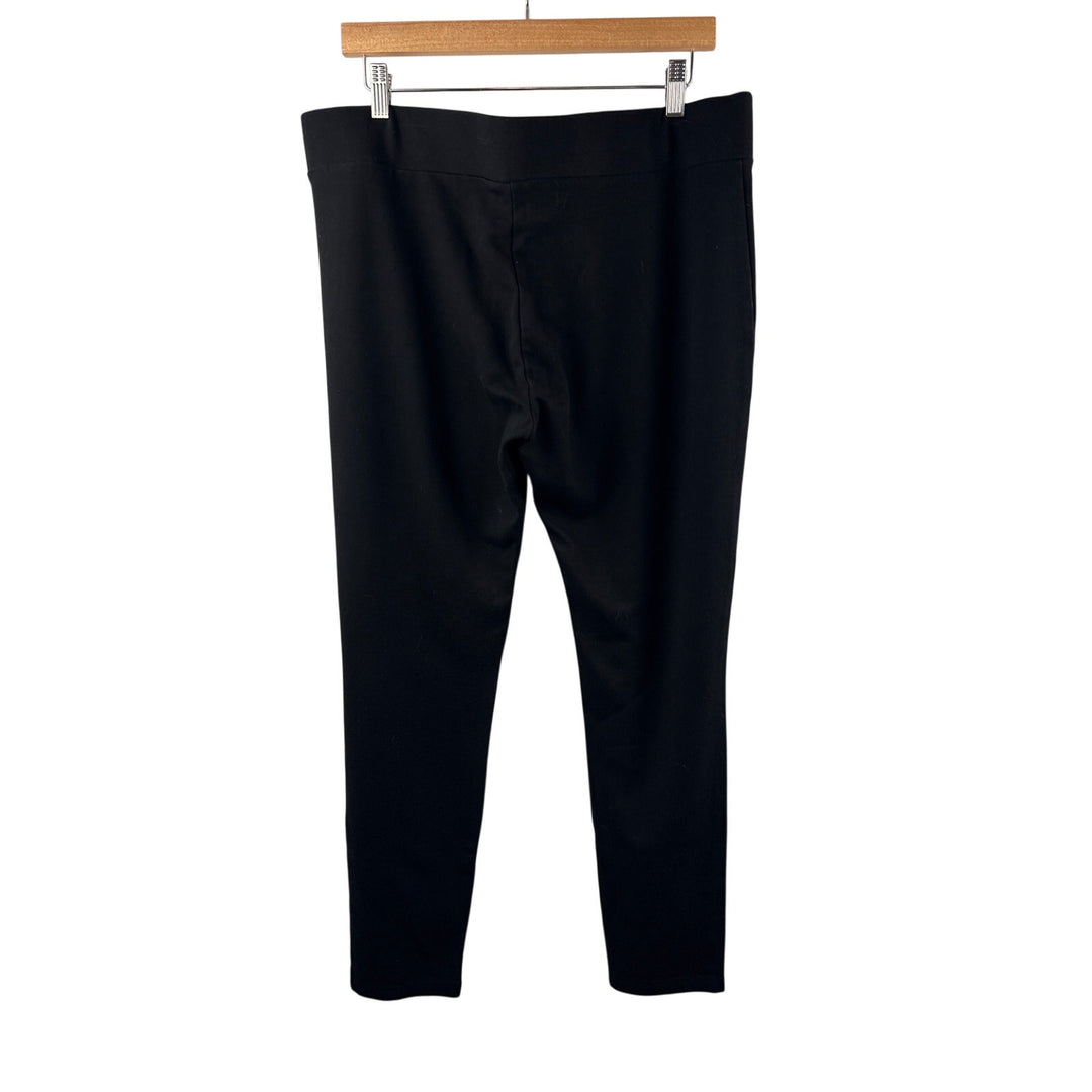 Women’s Cabi XL Black Slightly Cropped Leggings