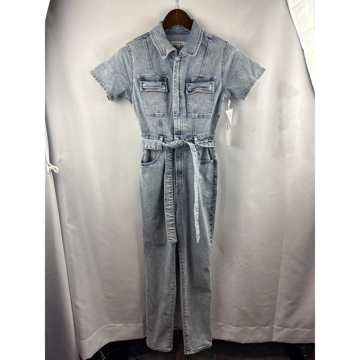 Women’s Good American Size 2 Light Washed Jean Pantsuit