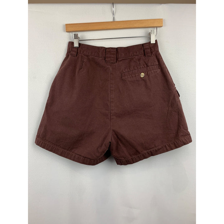Route 66 Original Brown Cargo Shorts Size 8 Cotton
