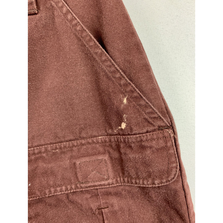 Route 66 Original Brown Cargo Shorts Size 8 Cotton