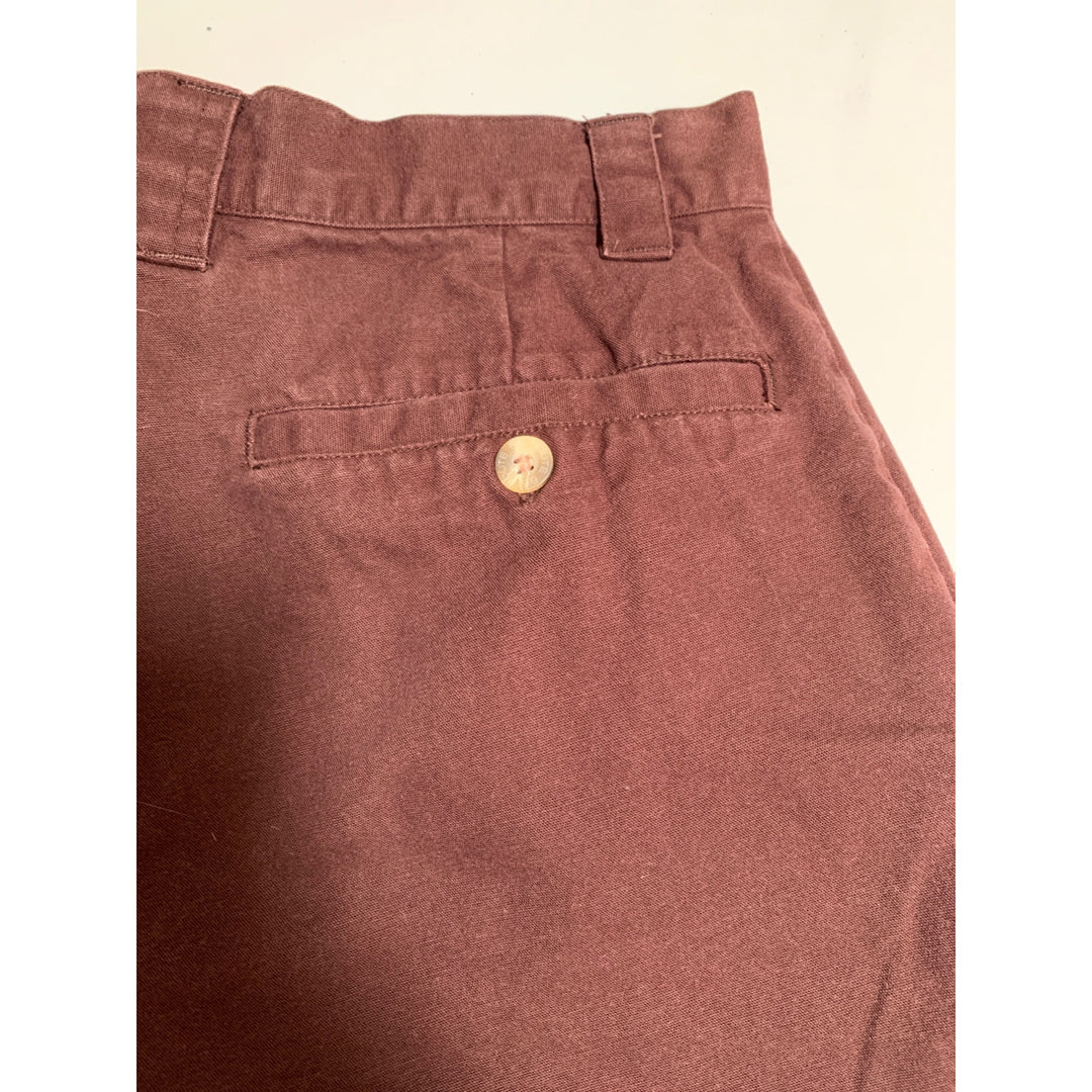 Route 66 Original Brown Cargo Shorts Size 8 Cotton