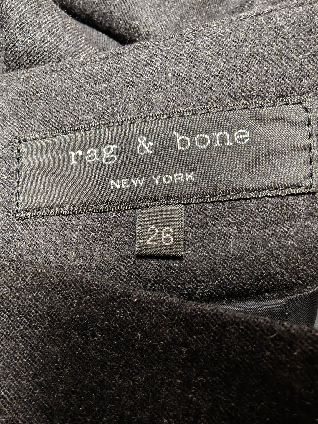 Womens Rag &amp; Bone Pencil Skirt Black Size 26