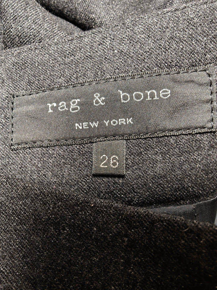 Womens Rag &amp; Bone Pencil Skirt Black Size 26