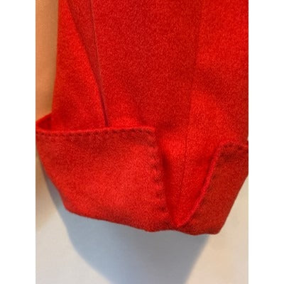 Women’s Lafayette 148 NY Wool Angora Red Blazer Size 12