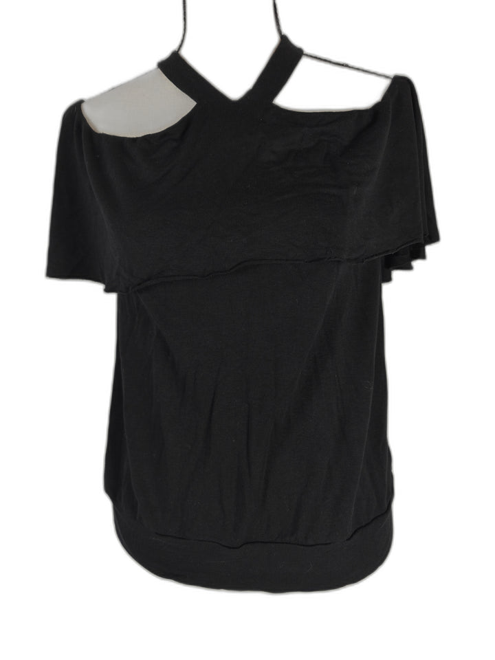 Womens Bailey 44 Cold Shoulder Top Black Size S