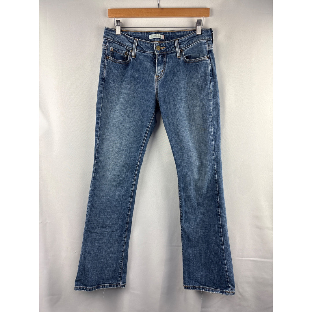 Levis Womens Bootcut Jeans Size 6M Medium Wash Denim Cotton Spandex Blend