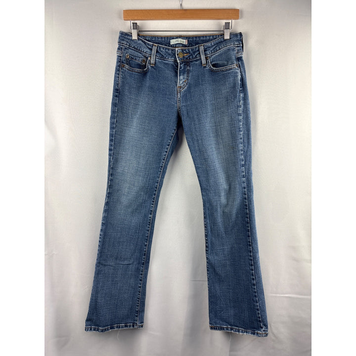 Levis Womens Bootcut Jeans Size 6M Medium Wash Denim Cotton Spandex Blend