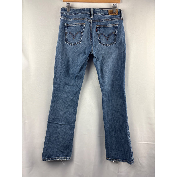 Levis Womens Bootcut Jeans Size 6M Medium Wash Denim Cotton Spandex Blend
