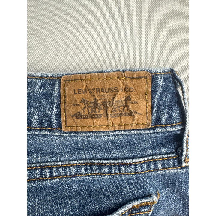 Levis Womens Bootcut Jeans Size 6M Medium Wash Denim Cotton Spandex Blend