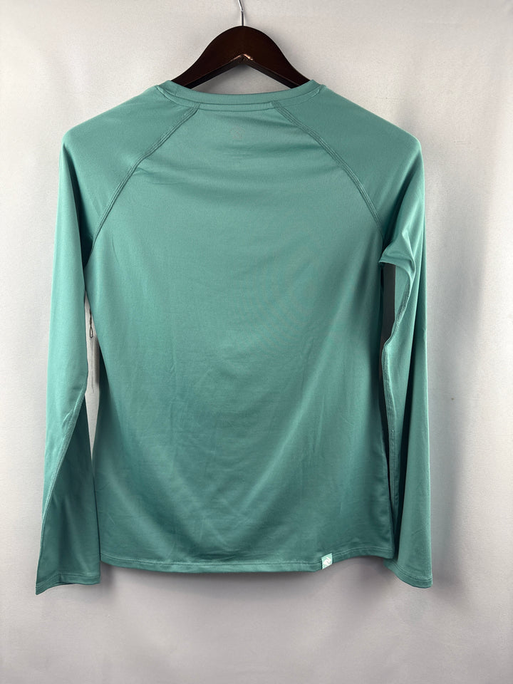 Women’s Rabbit Medium Teal Long Sleeve Sports Top