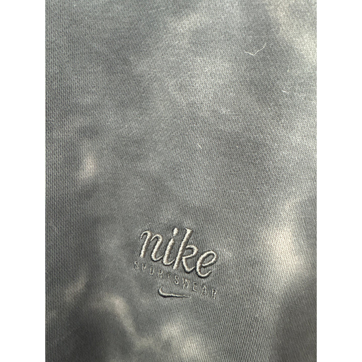 Women’s Nike Small Gray and Black Tie-Dye Crewneck