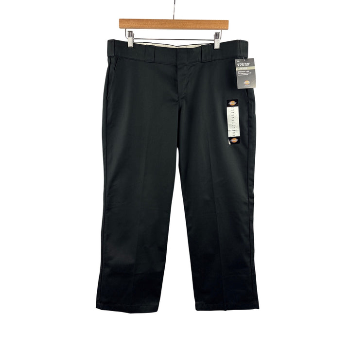 Women’s Dickies Size 12P Black Lowrise Straight Leg Pants