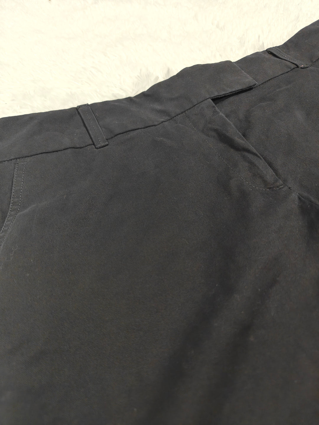Womens Ann Taylor LOFT Riviera Shorts Black Stretch Cotton Mid Rise Size 14 NWT