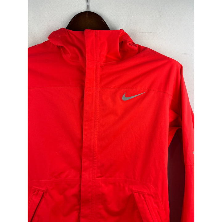 Women’s Nike Small Bright Red Hooded Windbreaker