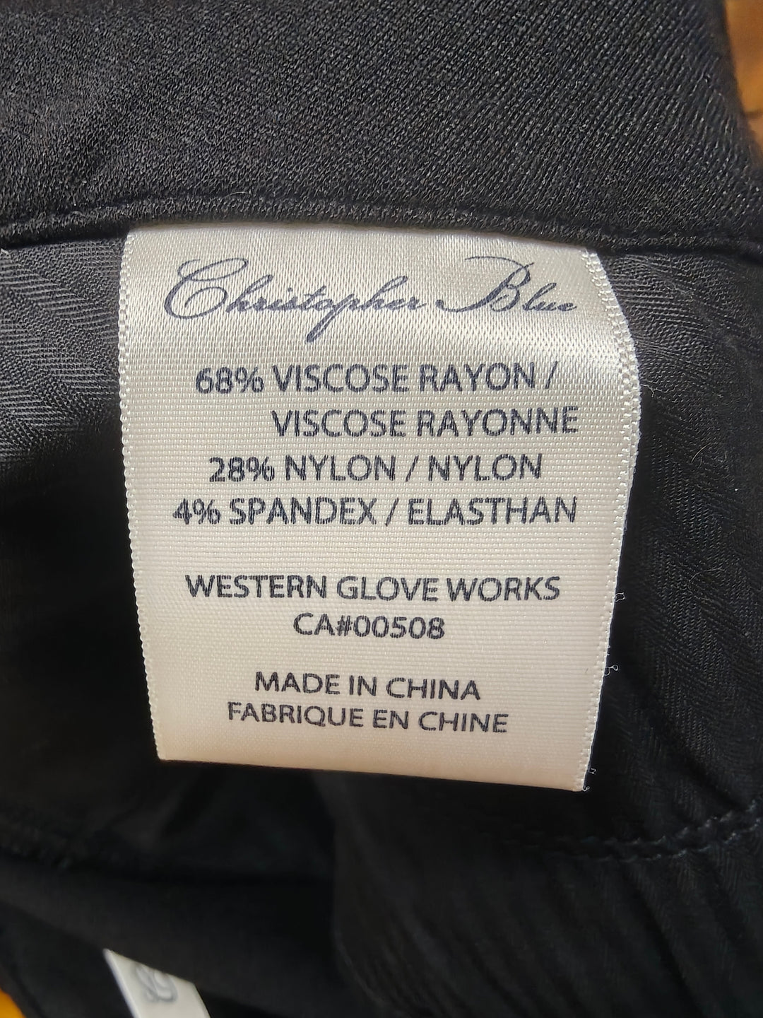 Womens Christopher Blue Sophia Straight Leg Stretch Jeans Black Size 14 NWT