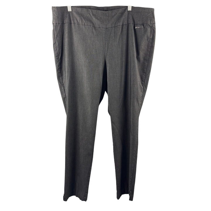 Women’s Roz & Ali Size 18 Dark Gray Slacks