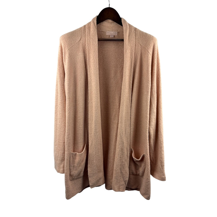 Women’s Barefoot Dreams XL Peachy Nude Plush Cardigan