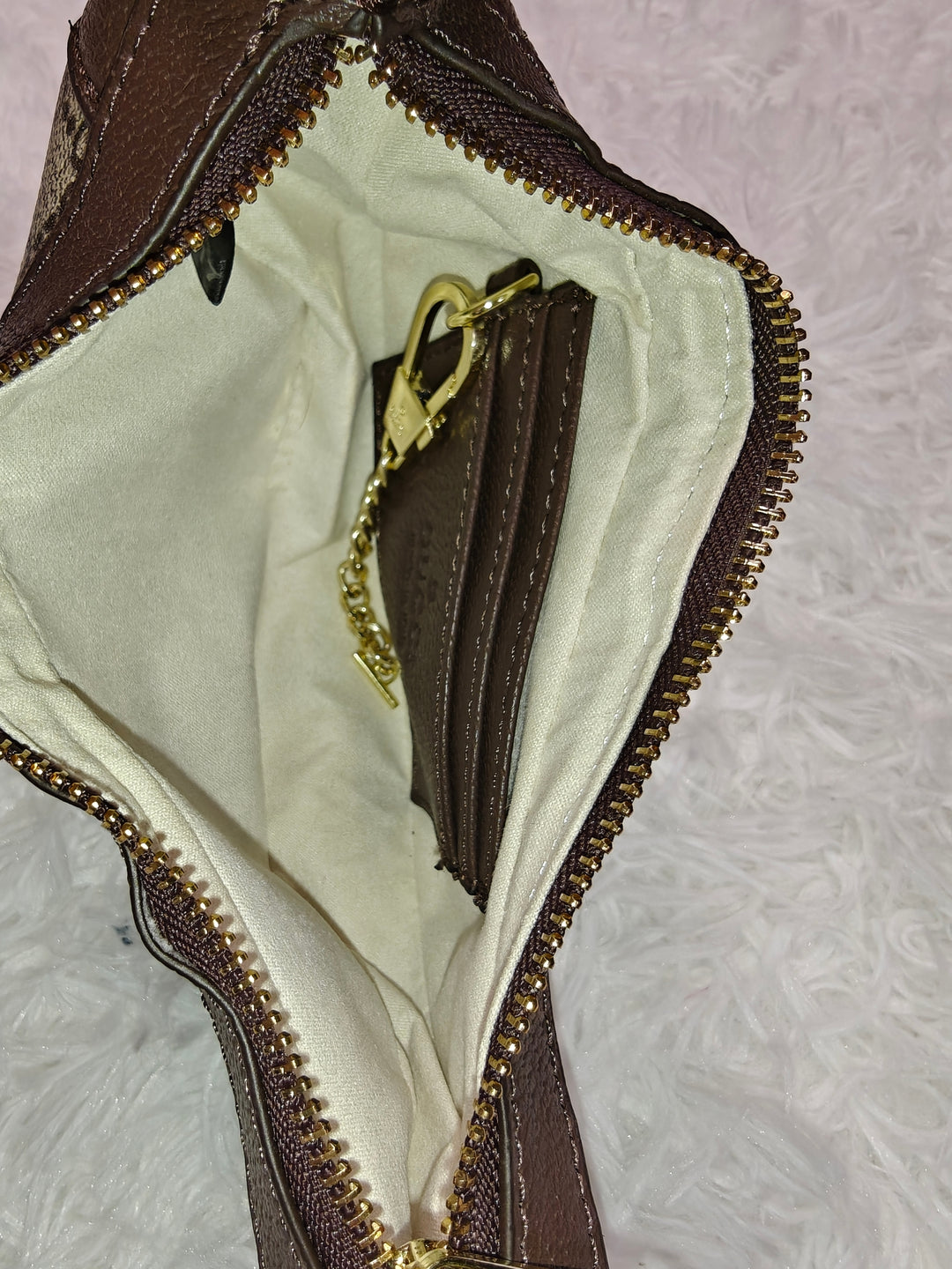 Women Gucci Style Half Moon Hobo Bag Brown Beige Green Red