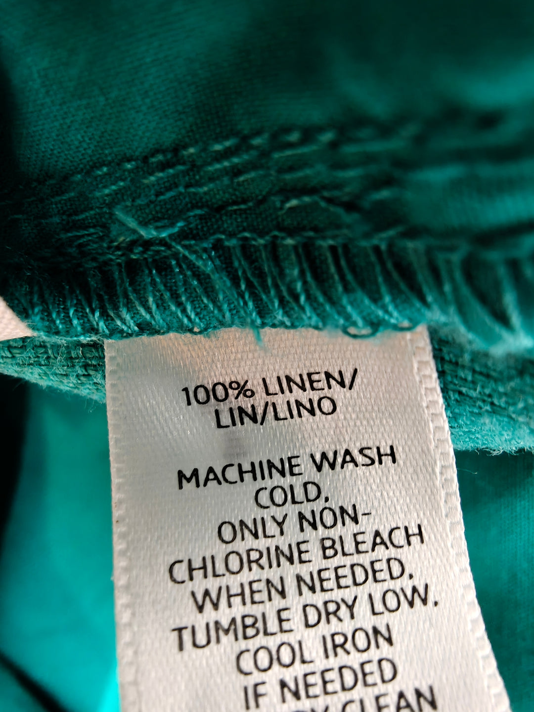 Ann Taylor Loft Marisa Wide Leg Linen Pants Teal Green Size 14 NWT