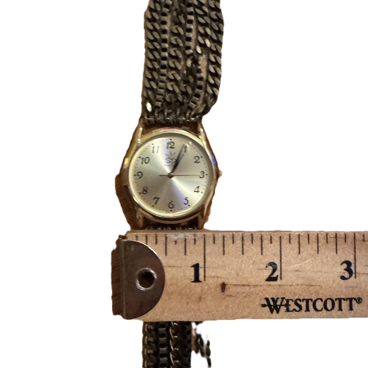 Sara Designs NY Chain Wrap Watch Copper-Toned, Water Resistant, Stylish Watch