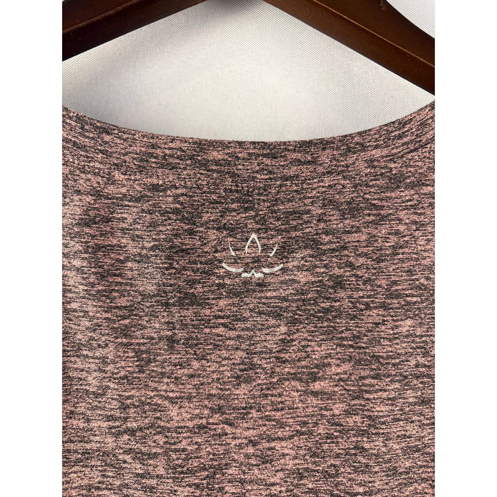 Women’s Beyond Yoga Small Brown & Black Pattern Sports Tank