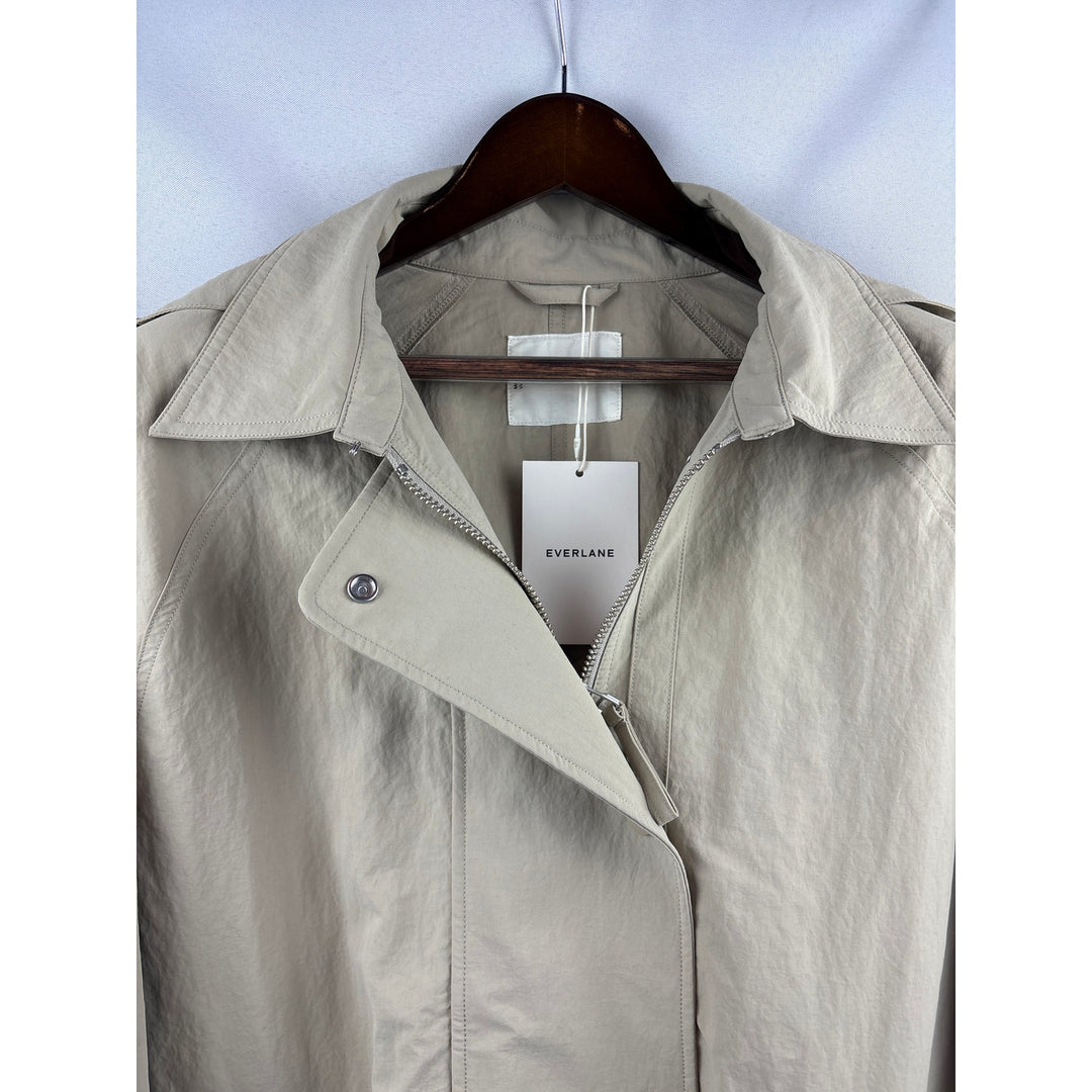 Women’s Everlane XL Beige Trench coat with Hooded