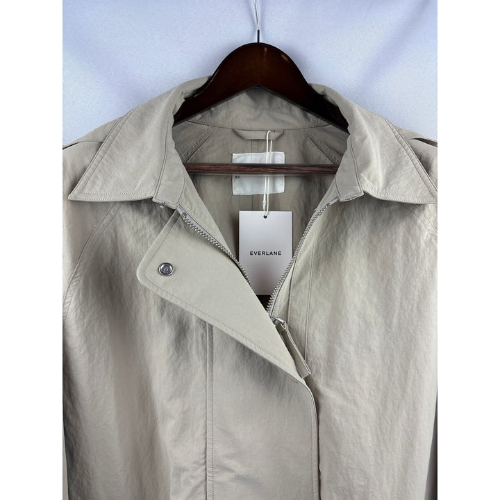 Women’s Everlane XL Beige Trench coat with Hooded