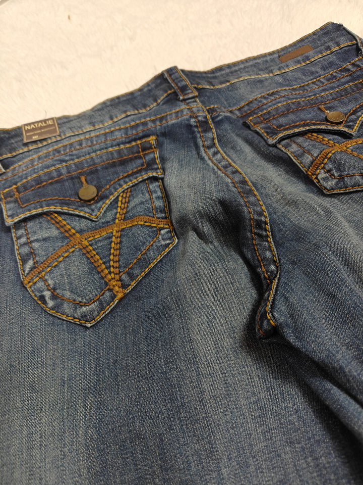 Womens KUT From Kloth Natalie High Rise Bootcut Jeans Medium Blue Size 12