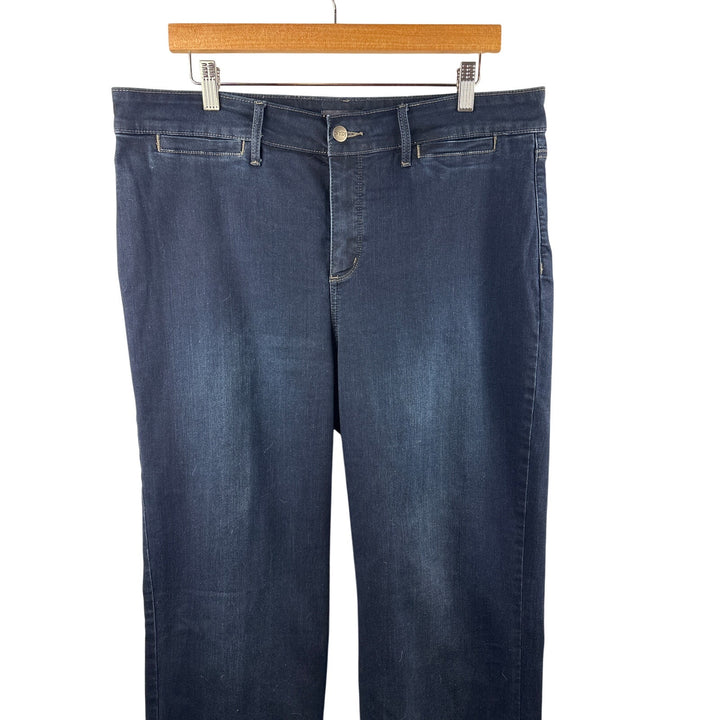 Copied - Women’s NYDJ Size 18 Dark Wash Blue Wide Leg Jeans