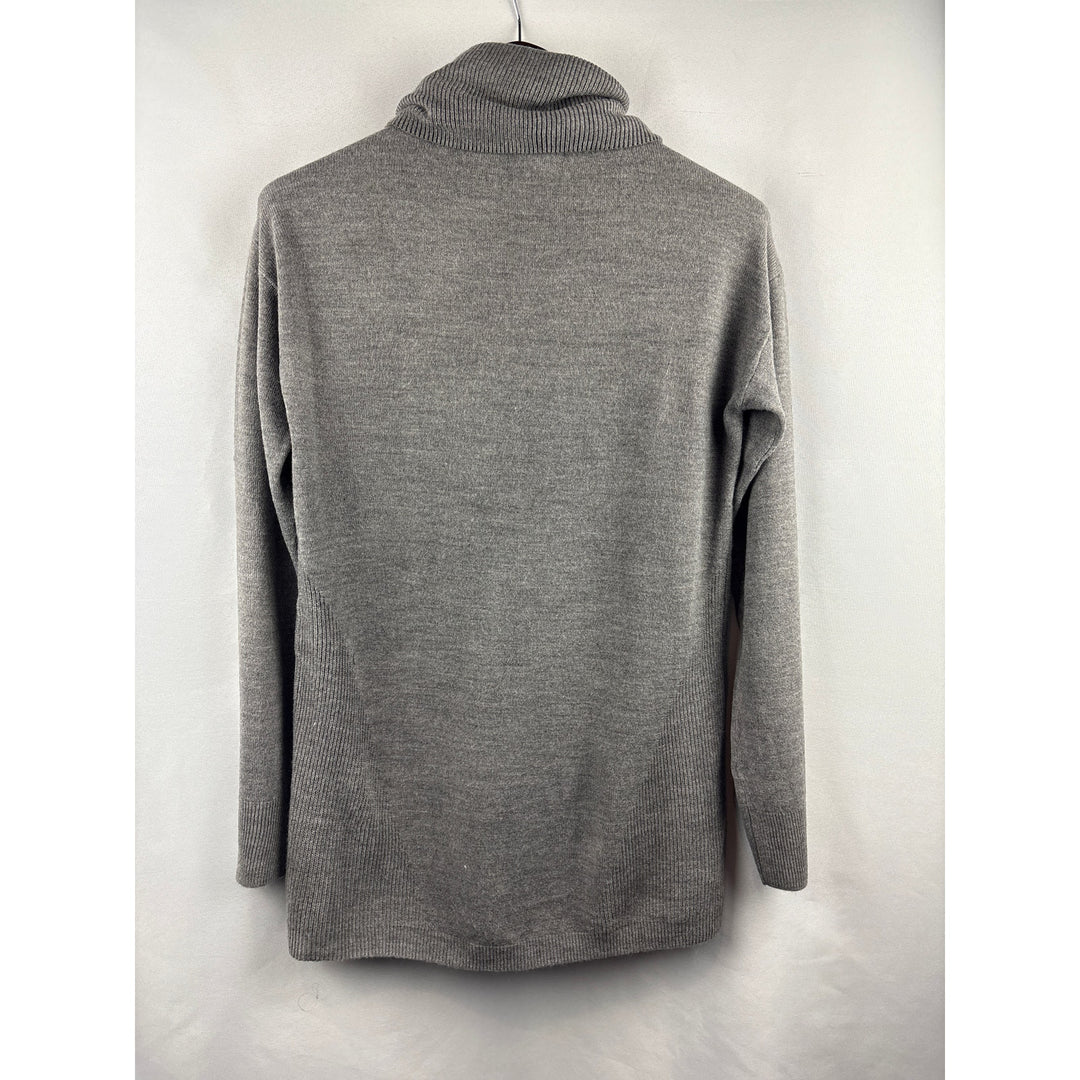 Women’s Hampshire Studio Small Heather Grey Turtleneck Sweater