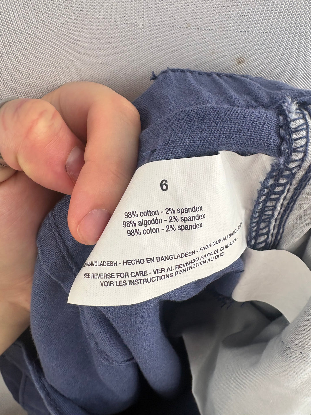 Women’s G.H.Bass & Co. Size 6 Misty Blue Pants