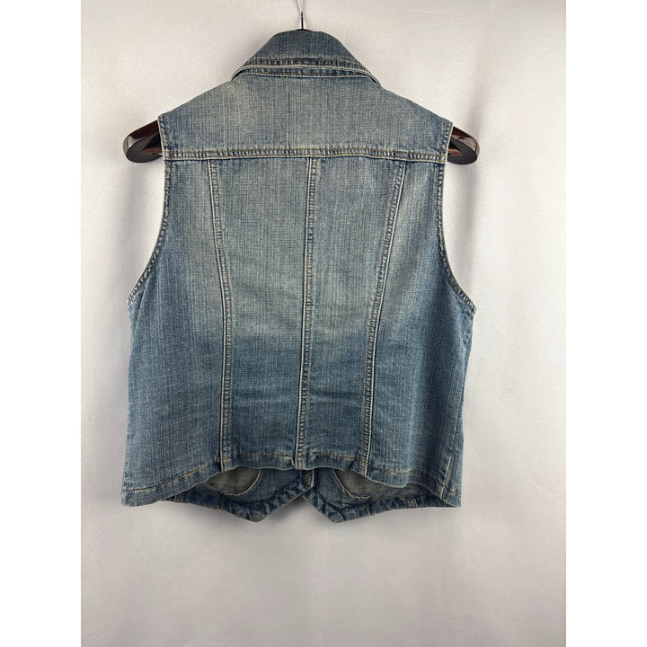 Women’s Spirit Size 12 Light Washed Jean Vest