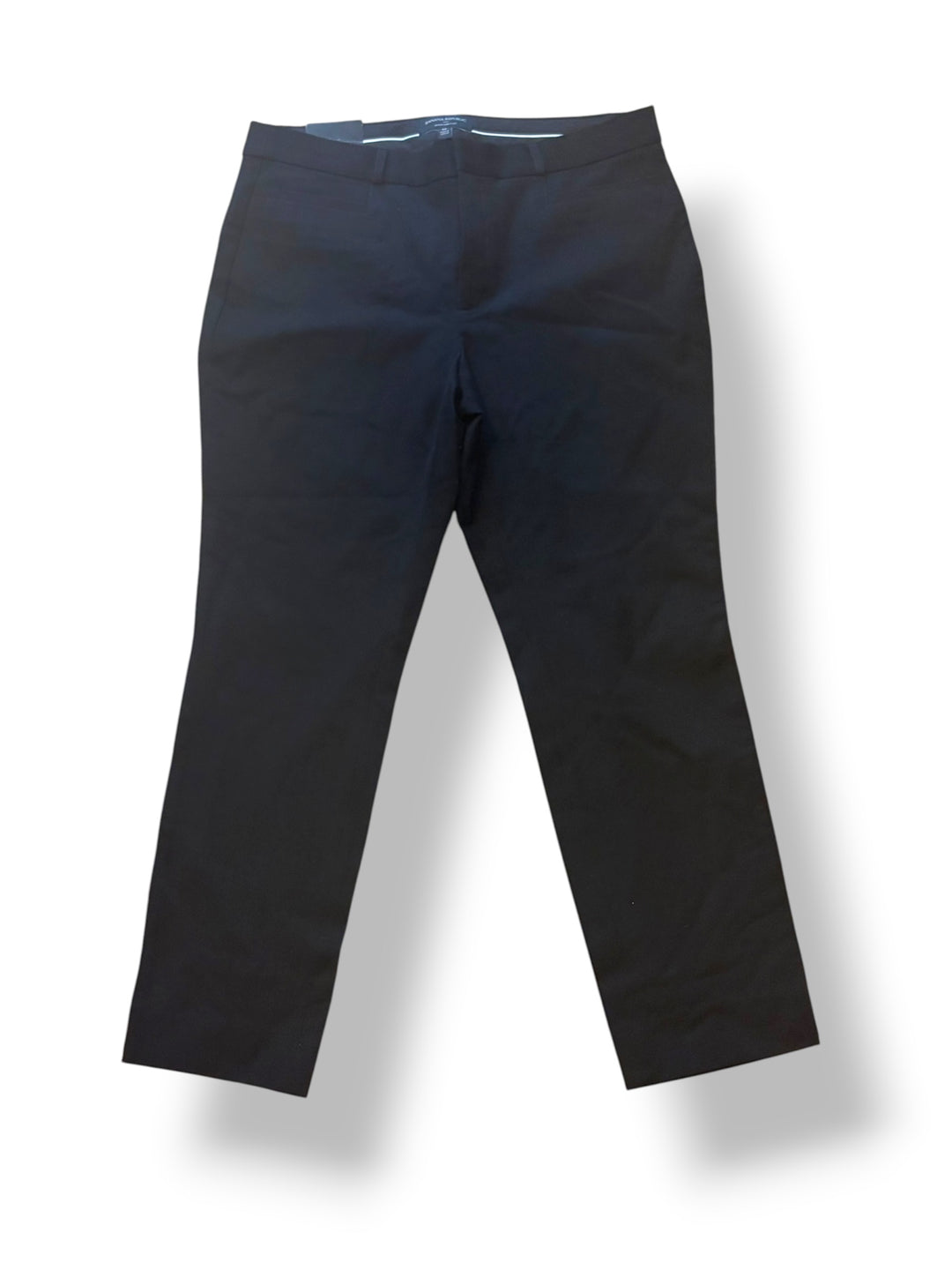 Banana Republic Sloan Curvy Fit Black Ankle Pants Size 12 NWT Work Business Casual