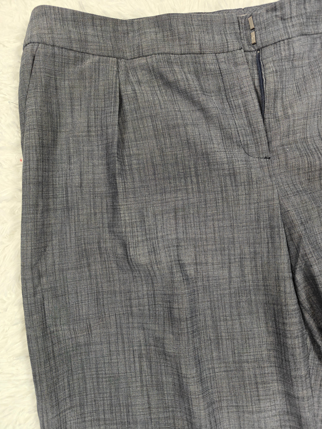 Womens Halogen Taylor Fit Dress Pants Gray Size 14