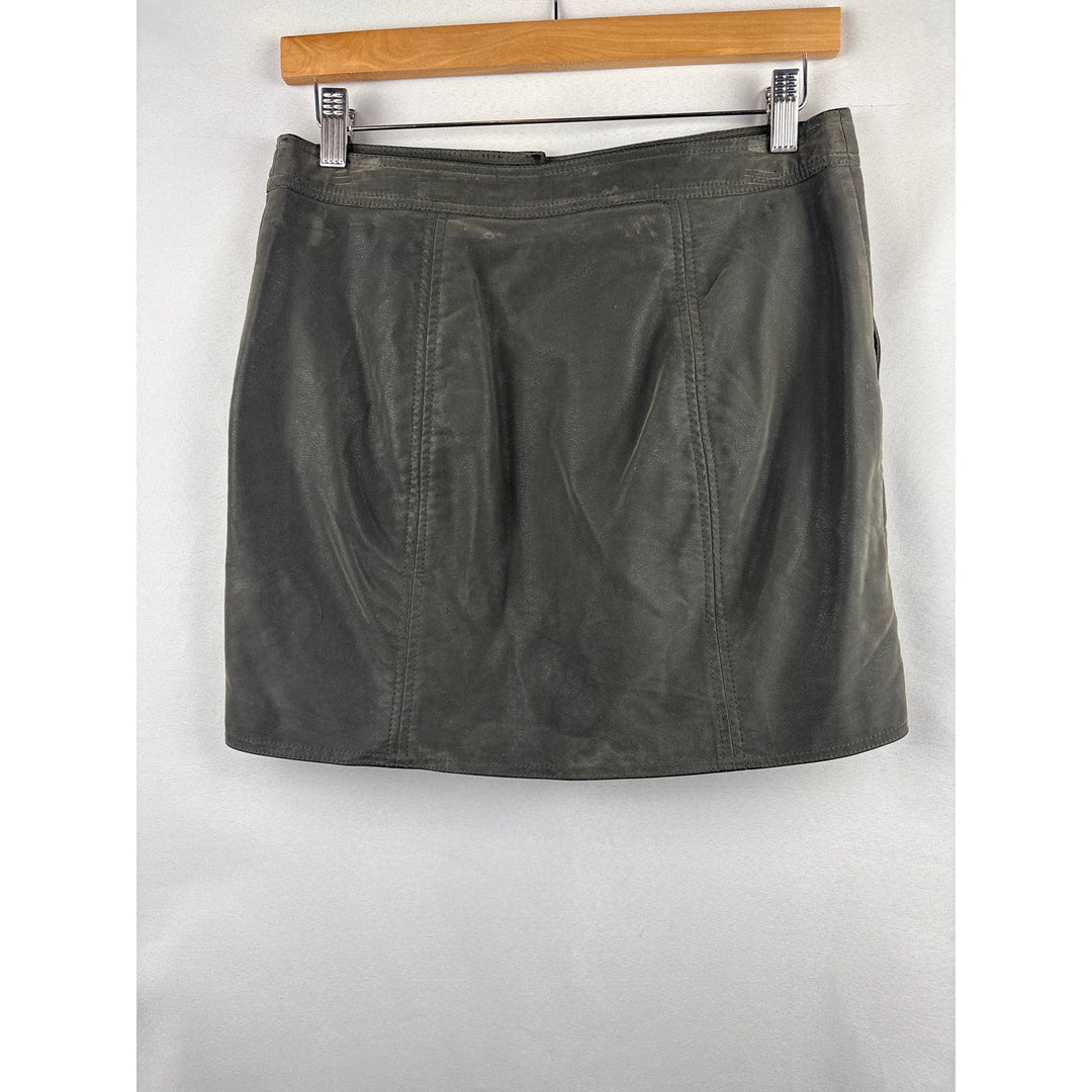Women’s Free People Size 6 Heather Grey Faux Suede